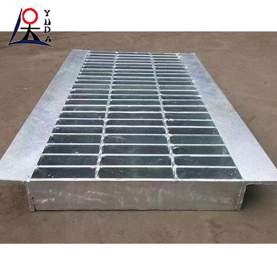 Hot Dipped Galvanized Bar Grating For Walkway Platform Foot Plate heavy duty bar grating