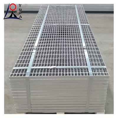 Hot DIP Galvanized Steel Driveway Grating Heavy Duty Metal Bearing Bar Mesh Plain Type