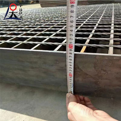 Hot DIP Galvanized Steel Driveway Grating Heavy Duty Metal Bearing Bar Mesh Plain Type