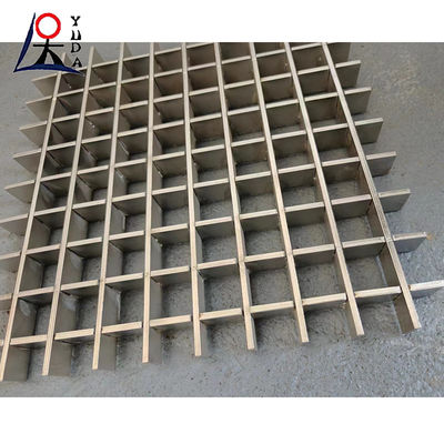 Twisted Cross Bar Hot Dip Galvanized Steel Grating ASTM A36  A1011 A569