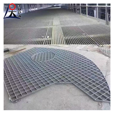 Professional Industry Galvanized Steel Stainless Steel Grating Customized 0.5-2m Plain Type
