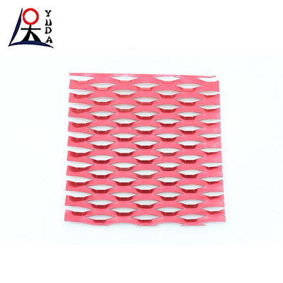 Customizable Galvanized Expanded Metal Mesh With Raised Diamond Holes Thickness 0.1 8mm Width Customers' Requirement