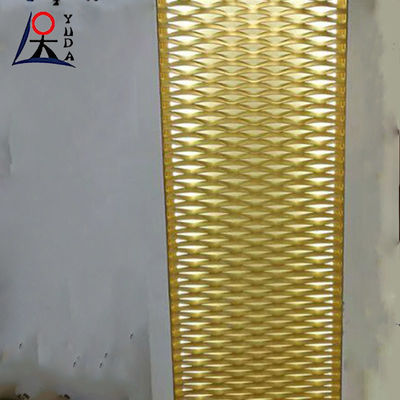 Corrosion Resistance Diamond Expanded Metal Mesh Panels Steel Plate