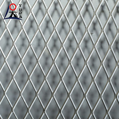 Hot Dipped Galvanized Suspended Ceiling Aluminium Expanded Metal Mesh 0.1 - 8mm 50m/roll
