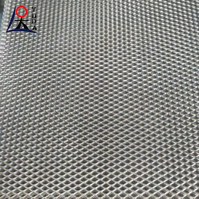 Diamond Galvanized Expanded Metal Fence Mesh Durable Expanded Metal Diamond Mesh