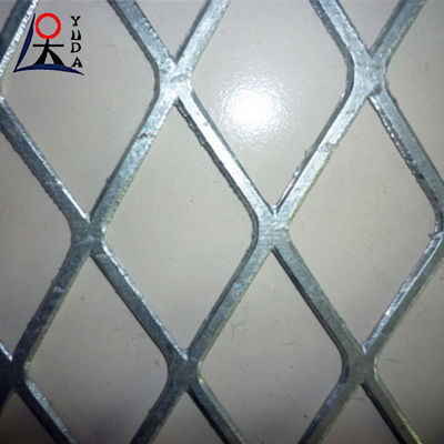 Strong Anti Slip Properties Expanded Metal Lath Galvanized Heavy Duty Expanded Metal Mesh