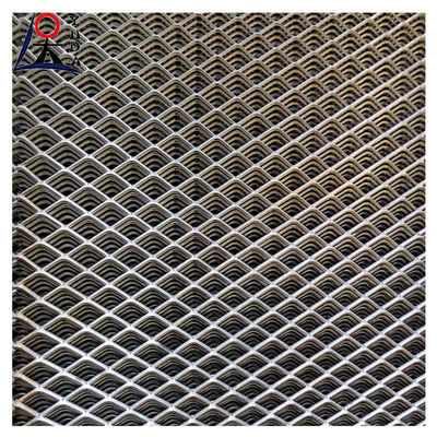 Building Expanded Metal Mesh Galvanized Diamond Mesh Metal Fence Panels