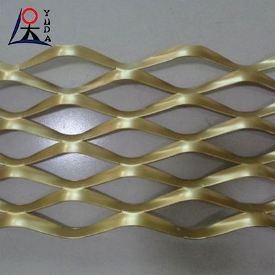 Aluminum Sheet Expanded Metal Mesh Diamond Shape Expandable Wire Mesh