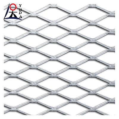 Stainless Expanded Metal Mesh For Corrosion Resistance Hot Dipped Galvanized Diamond Mesh Lath