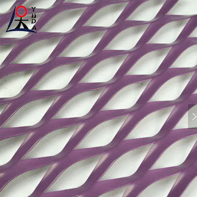 Corrosion Resistance Diamond Expanded Metal Mesh Panels Steel Plate