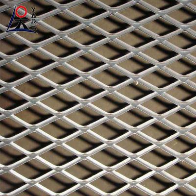 Hot Dipped Galvanized Carbon Steel Expanded Metal With Various Styles Metal Diamond Mesh