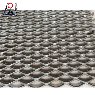 Strong Anti Slip Properties Expanded Metal Lath Galvanized Heavy Duty Expanded Metal Mesh
