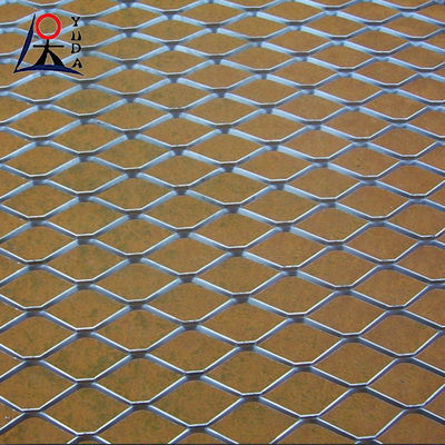 Sprayed PVC Aluminum / Steel Expanding Metal Sheets Panels Strong Anti Slip Easy To Process Install