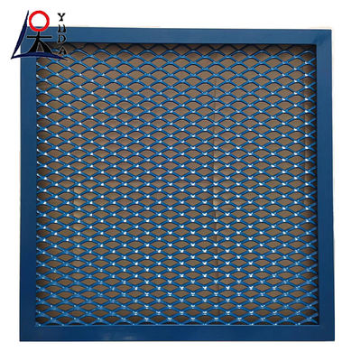 Sprayed PVC Aluminum / Steel Expanding Metal Sheets Panels Strong Anti Slip Easy To Process Install