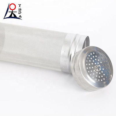 High Tensile Woven Stainless Steel Wire Screen Filter Square Mesh 316 With Plain Weave Style