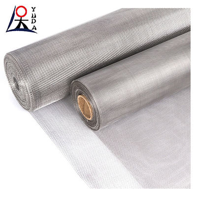 Ultra Fine Woven Stainless Steel Mesh Screen Filter 304 316 Plain Weave Mesh Rolls