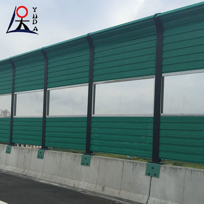 Highway Road / School Sound Barrier Panel Outdoor Sound Barrier Walls Commercial Metal Sheet