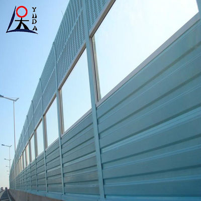 Highway Road / School Sound Barrier Panel Outdoor Sound Barrier Walls Commercial Metal Sheet