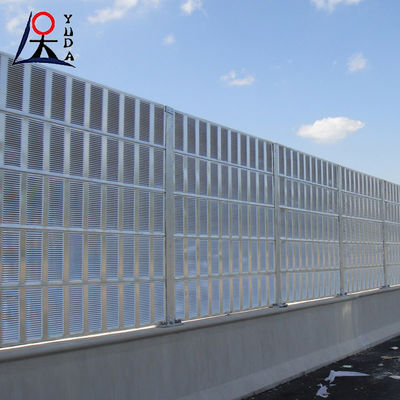 Road Noise Barrier Outdoor Acrylic Noise Barrier Metal Panel Sound Proof Barrier