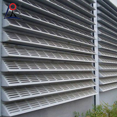 Outdoor Natural Color Road Sound Barrier Wall 0.8-1mm Thickness For Highway