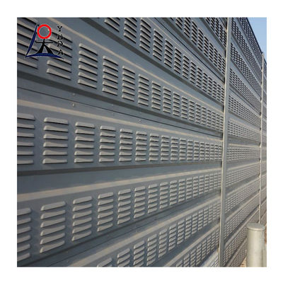 Construction Noise Proof Fence Cancelling Sound Barriers For Highway Noise 2m~4m