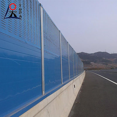Construction Noise Proof Fence Cancelling Sound Barriers For Highway Noise 2m~4m