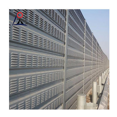 Customized Traffic Noise Reduction Fences Wall Noise Cancelling Wall Sheet Highway Noise Barrier High Stability