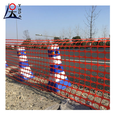 Road Safety Fence Plastic Barrier Fence / Safety Warning Plastic Snow Fence