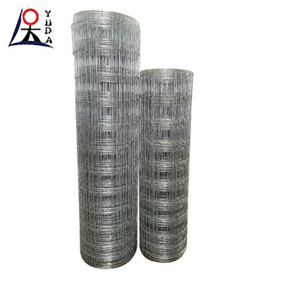 Galvanized Cattle Field Metal Fence Hinge Joint Woven Animal Farm Iron Wire Fencing