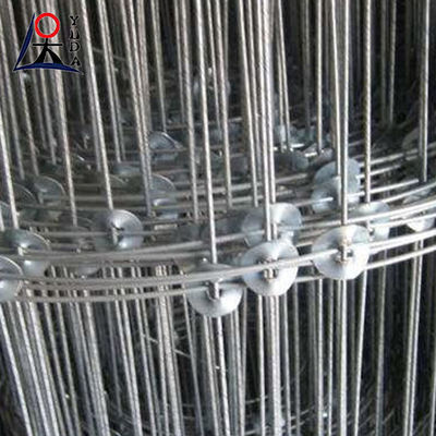Grassland Weave Iron Wire Mesh Field Fence For Cattle Metal Net