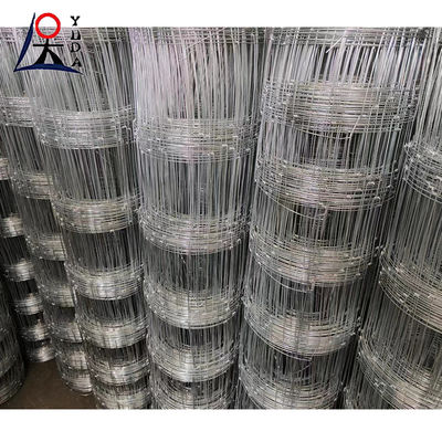 Metal Galvanized Deer Field Fence High Tensile Woven Wire Fixed Farm Cattle Fence