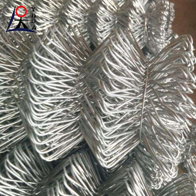 8ft 6ft Tall Galvanized Diamond Fence Cyclone Wire Mesh Chain Link Fence Roll