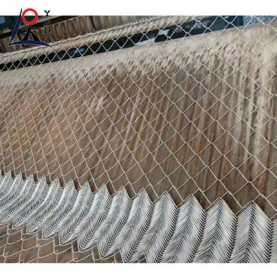 Hot Dip Galvanized Cyclone Metal Wire Net Small Hole Chain Link Fence Sheet
