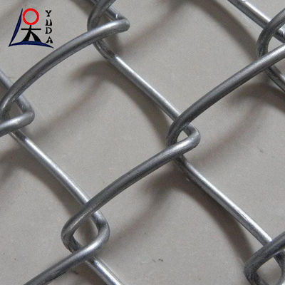 Boundary Privacy Galvanized Chain Link Fence Diamond Hole Cyclone Mesh