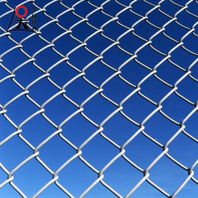 6ft*12ft Hot Dipped Galvanized Temporary Chain Link Fencing Metal Mesh