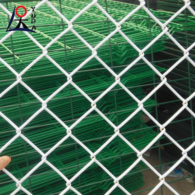 8ft 6ft Tall Galvanized Diamond Fence Cyclone Wire Mesh Chain Link Fence Roll