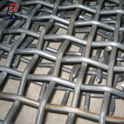Ζυγισμένο Crimp Mesh Crimped Wire Mesh Square Διακοσμητικό υφασμένο μεταλλικό φράχτη