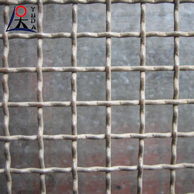 Woven Sand Vibrating Crimped Wire Mesh Closed Edge Mining Sieving Net