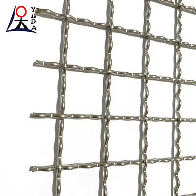 Crimped Mine Sieve Net Stone Crusher Vibrating Screen Mesh Iron Wire Mesh