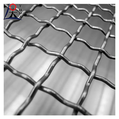 Crimped Woven Wire Mesh High Carbon Steel Wire Crimped Wire Mesh