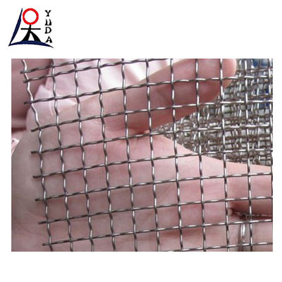 High Temperature Metal Crimped Wire Mesh Square Hole Screen Net