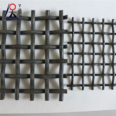 65mn Steel Wire Crimped Weave Wire Mesh Vibrating Screen Mesh Heavy Duty Hooked