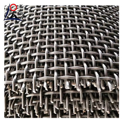 65mn Steel Wire Crimped Weave Wire Mesh Vibrating Screen Mesh Heavy Duty Hooked