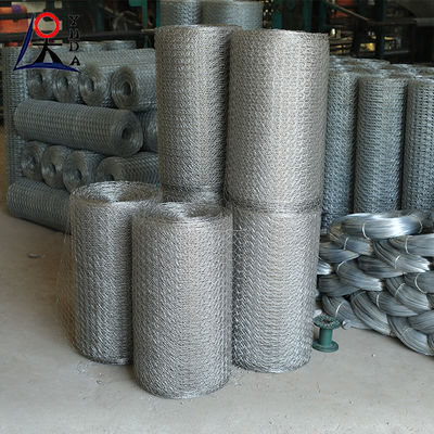 Anti Corrosive Galvanised Gabion Boxes Woven Gabion Mesh Retaining Wall