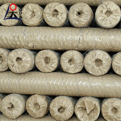 Χάλυβα από ανοξείδωτο Gabion Box Έξαγωνική Twist Woven Wire Mesh Gabion