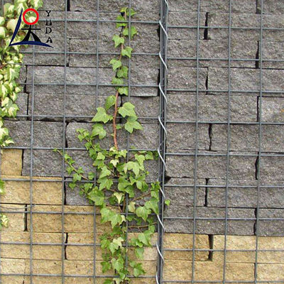 Hot Galvanized Galfan Coated Welded Gabion Box Stone Cage Box