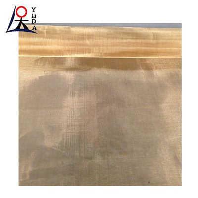 Shielding fine Woven Copper Mesh Decorative 0.05mm -2.03mm