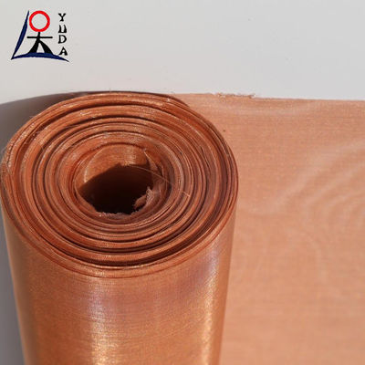 EMF Protection Rf Shielding Brass Wire Mesh Radiation Shielding Fabric