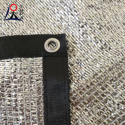 1m-6m Aluminum Sun Shade Net Mesh Shade Sunblock Shade Cloth UV Resistant