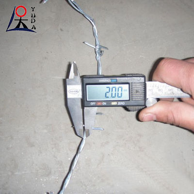 BTO-28 BTO-30 Heavy Duty Barbed Wire PVC Coated